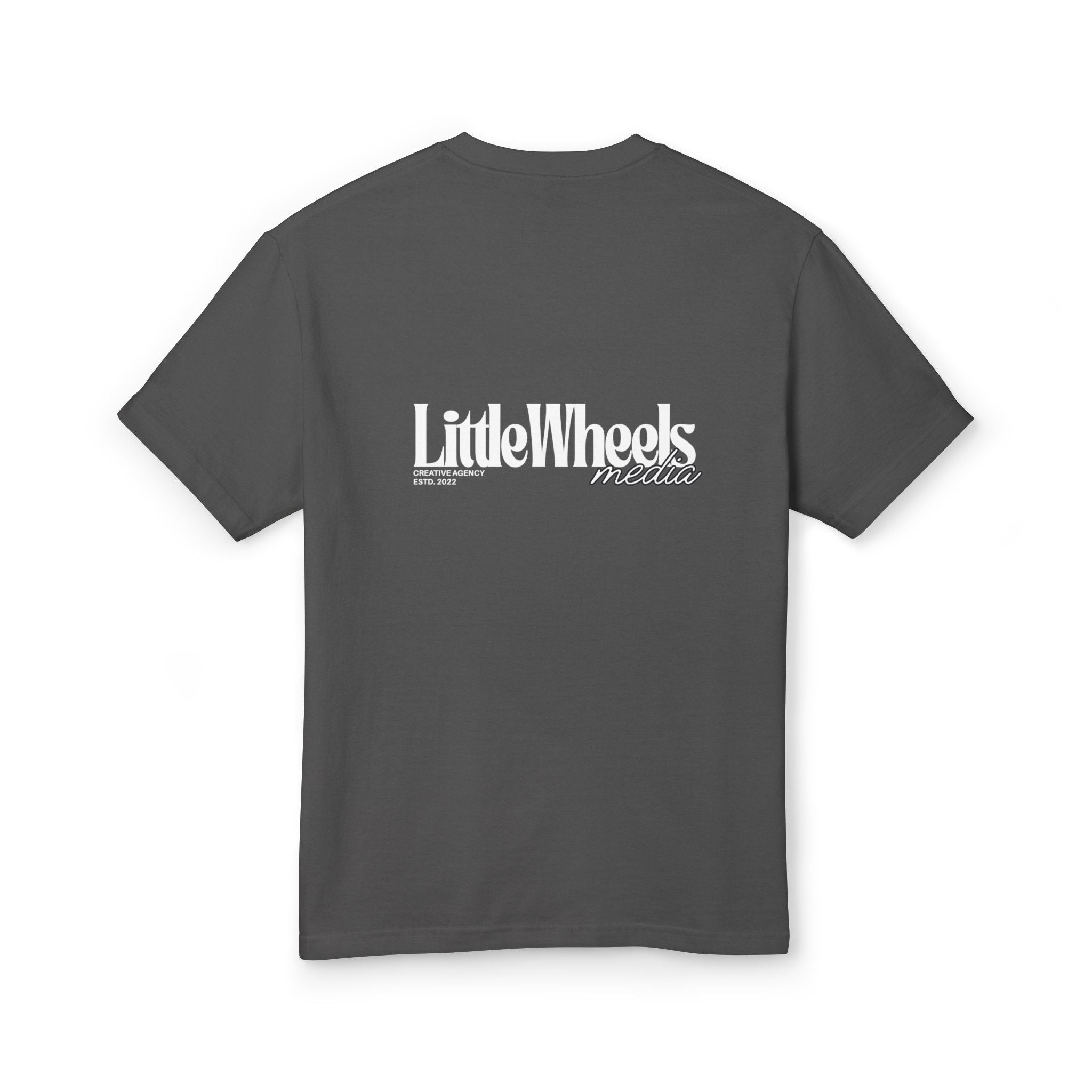 Copy of Project Nine Graphic Tee — Minimalist Back Logo Cotton T-Shirt