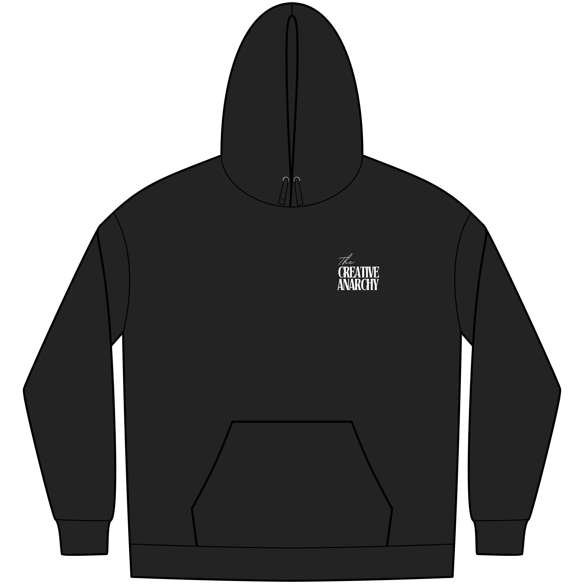 Creative Anarchy Hoodie -Black