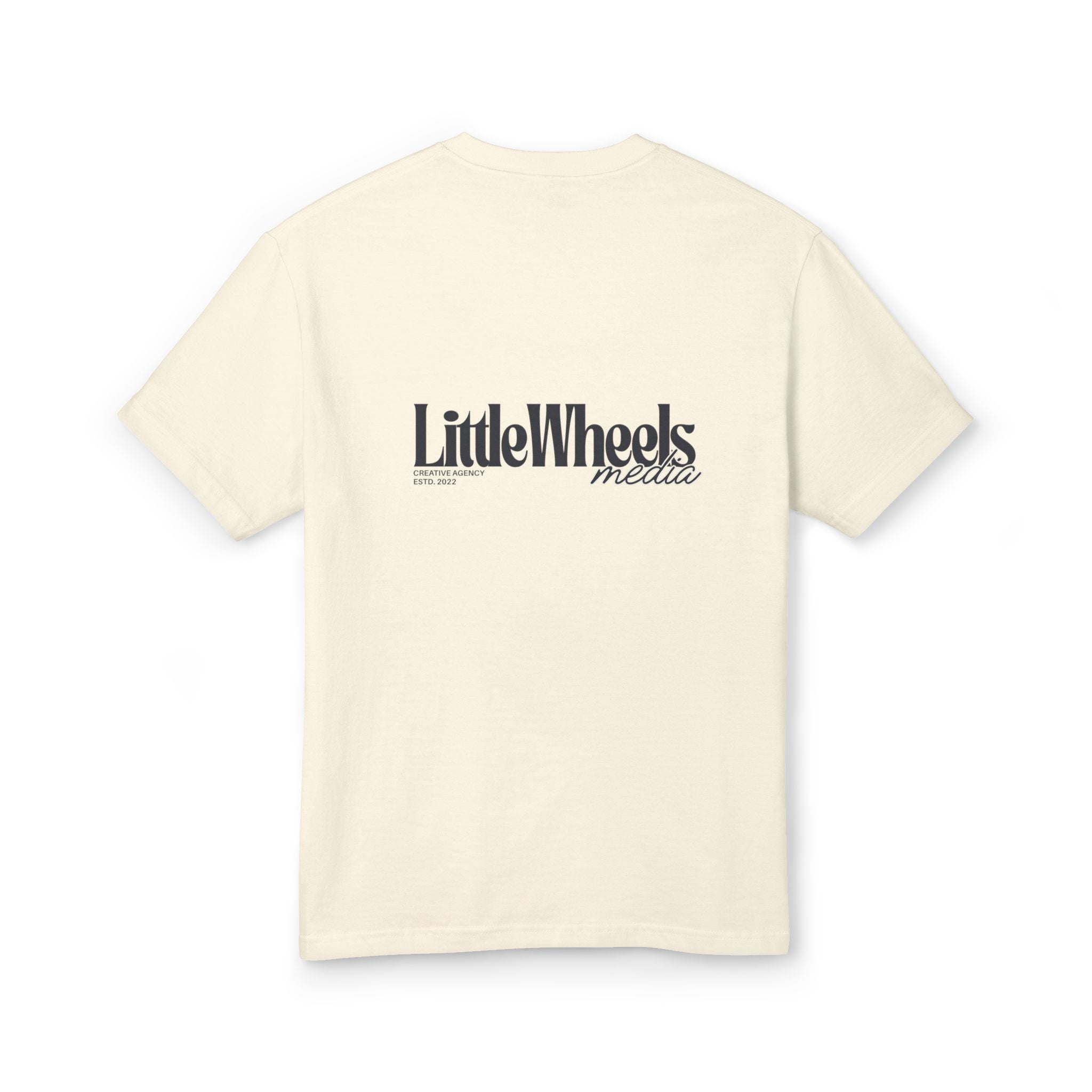 Copy of Project Nine Graphic Tee — Minimalist Back Logo Cotton T-Shirt