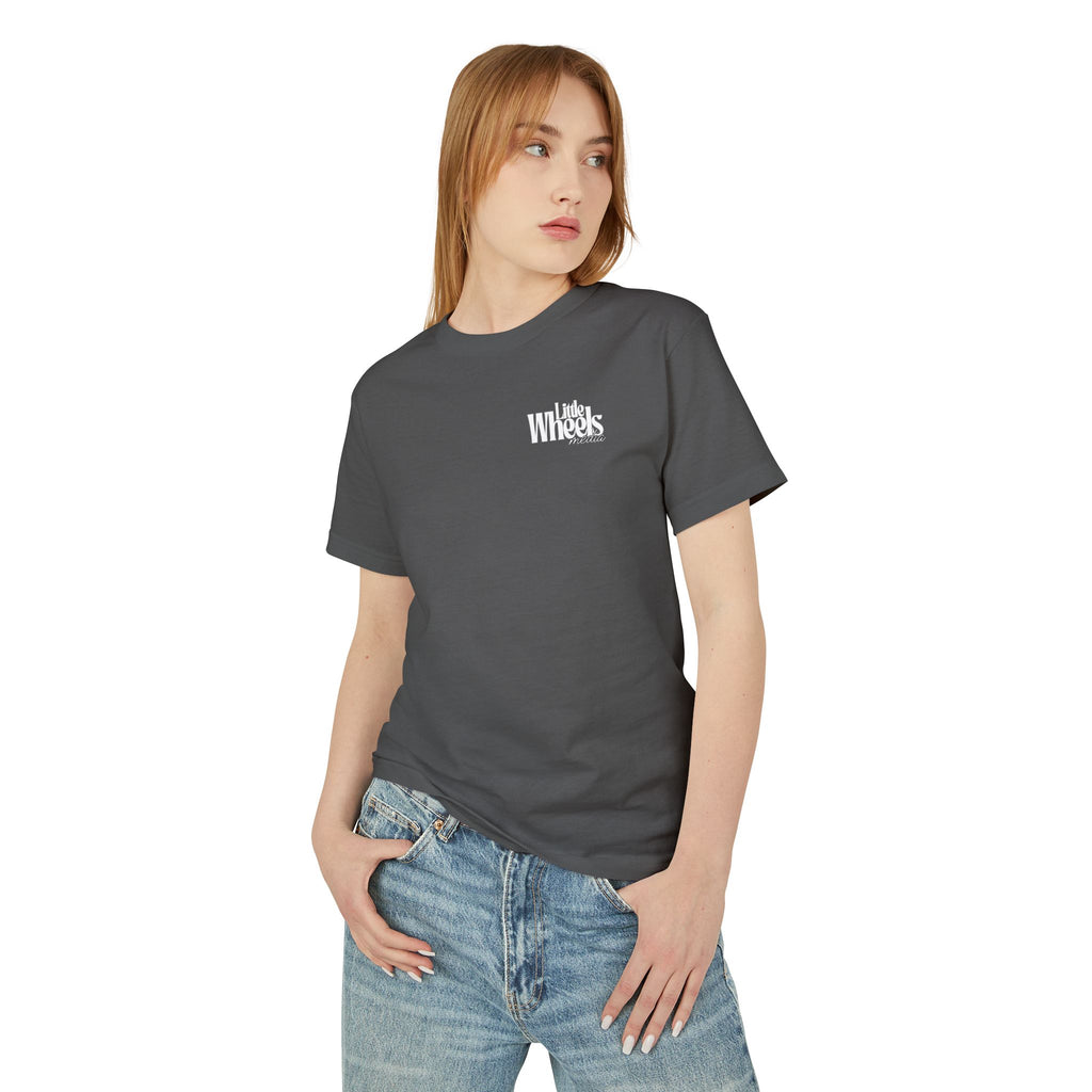 Copy of Project Nine Graphic Tee — Minimalist Back Logo Cotton T-Shirt